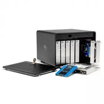 Diskų masyvas OWC ThunderBay 8 0 TB Tower Juoda