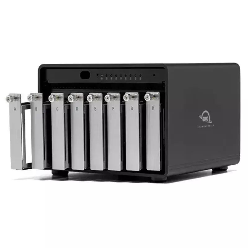 Diskų masyvas OWC ThunderBay 8 0 TB Tower Juoda