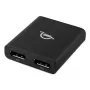 OWC Thunderbolt Dual DisplayPort Adapter USB grafikos adapteris 7680 x 4320 pikseliai Juoda