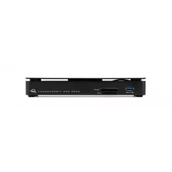OWC Thunderbolt Pro Dock belaidė Thunderbolt 3 juoda 85W maitinimas 40 Gbit/s