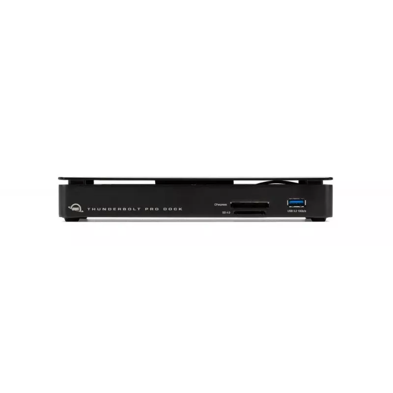 OWC Thunderbolt Pro Dock belaidė Thunderbolt 3 juoda 85W maitinimas 40 Gbit/s