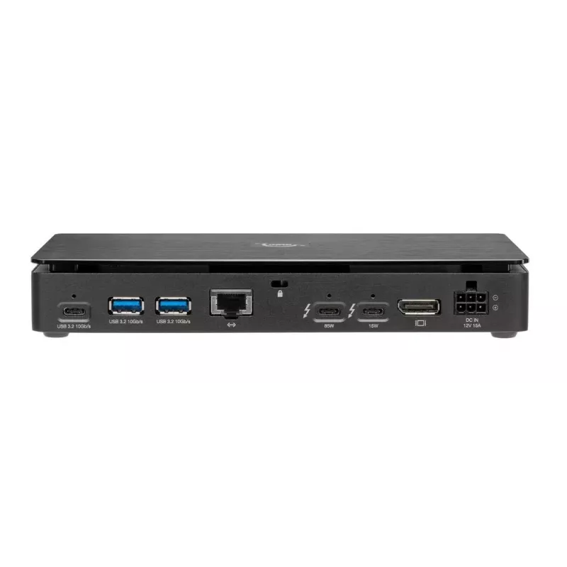 OWC Thunderbolt Pro Dock belaidė Thunderbolt 3 juoda 85W maitinimas 40 Gbit/s