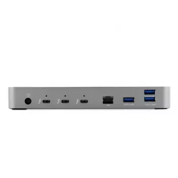 OWC Thunderbolt 4 laidinis dokas juodai pilkas 3.5mm Ethernet 1000 Mbit/s