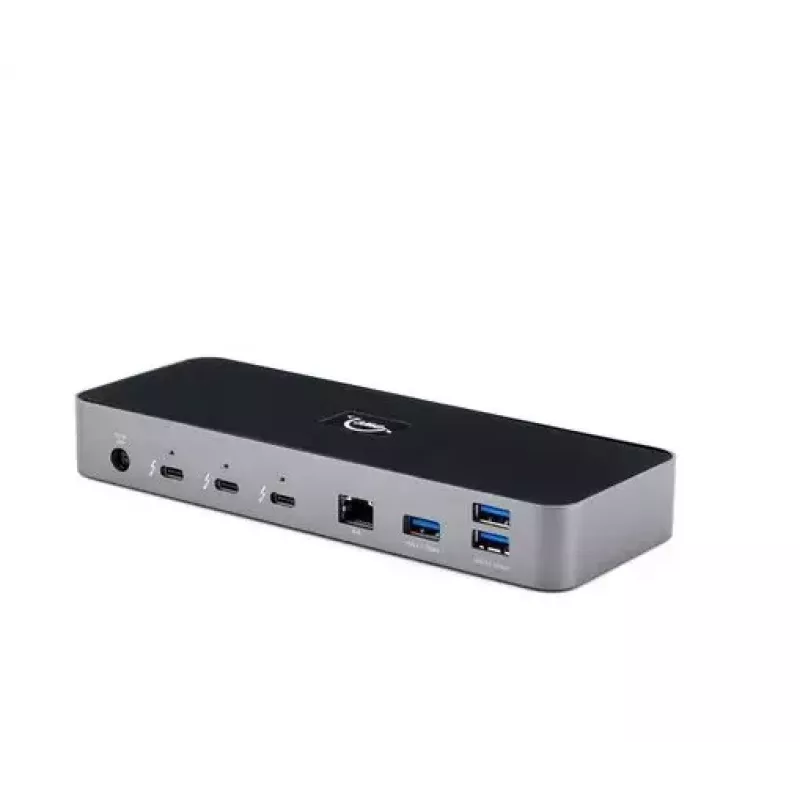 OWC Thunderbolt 4 laidinis dokas juodai pilkas 3.5mm Ethernet 1000 Mbit/s