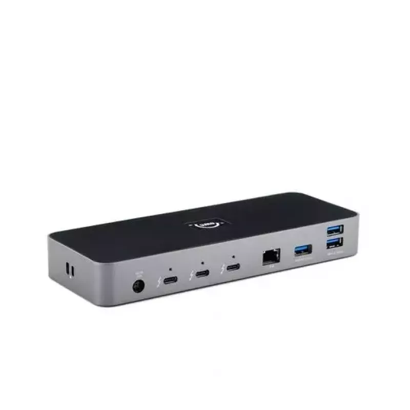 OWC Thunderbolt 4 laidinis dokas juodai pilkas 3.5mm Ethernet 1000 Mbit/s