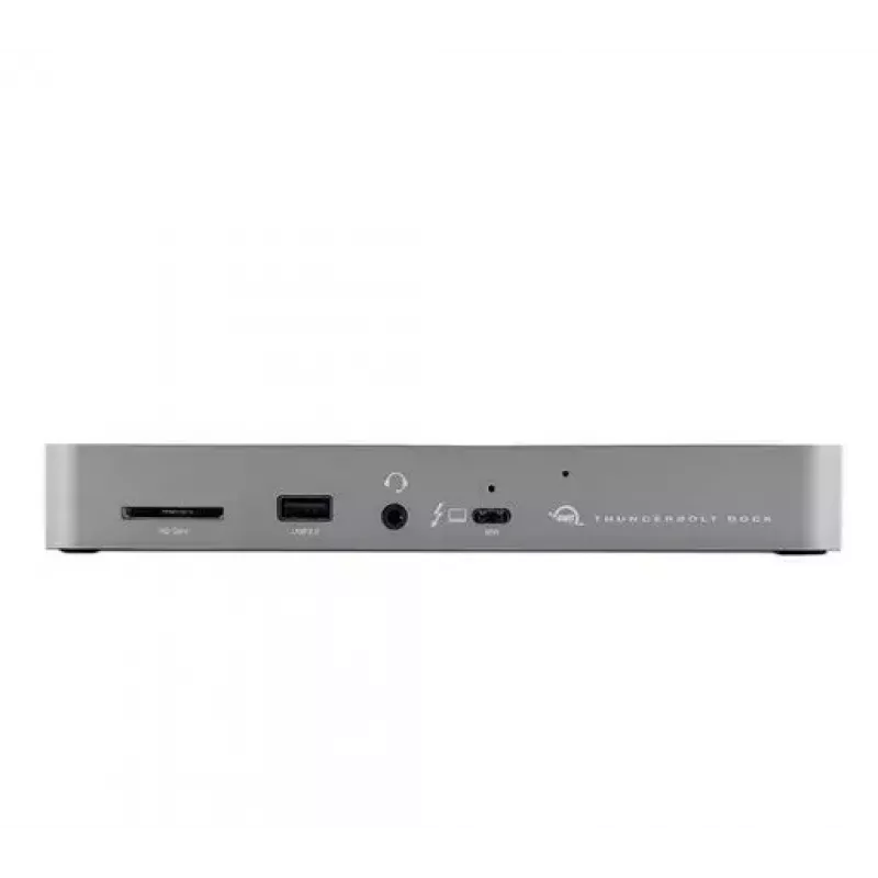 OWC Thunderbolt 4 laidinis dokas juodai pilkas 3.5mm Ethernet 1000 Mbit/s