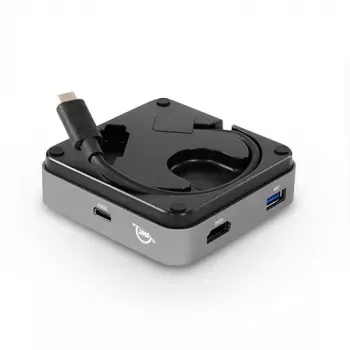 USB-C kelioninis dokas OWC USB-C Travel Dock, laidinis, USB 3.2 Gen 1