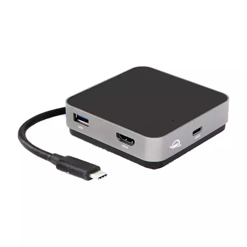 USB-C kelioninis dokas OWC USB-C Travel Dock, laidinis, USB 3.2 Gen 1