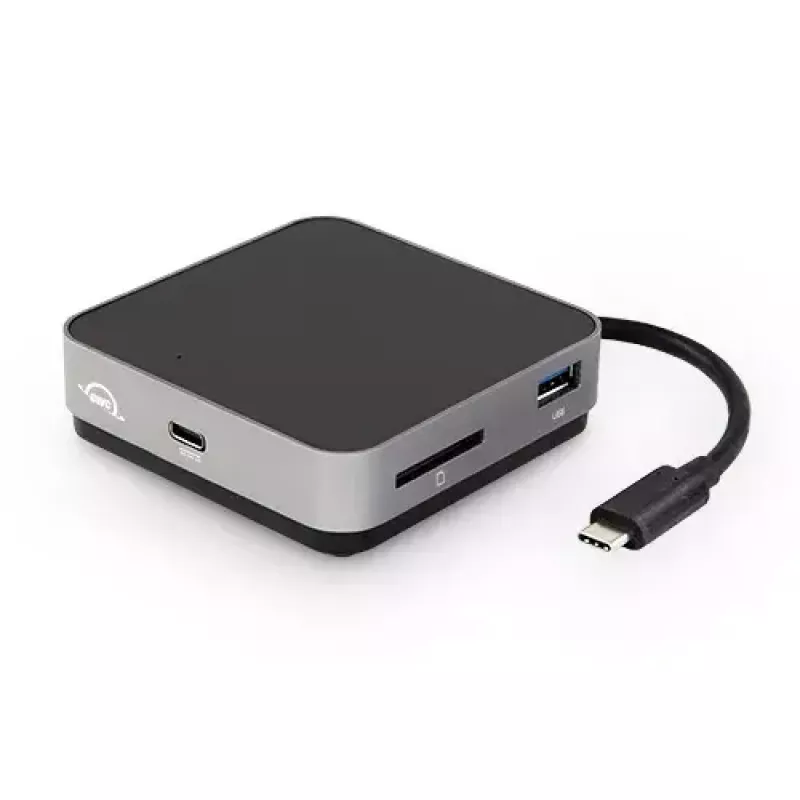 USB-C kelioninis dokas OWC USB-C Travel Dock, laidinis, USB 3.2 Gen 1