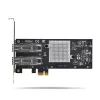 StarTech.com 2 prievadų GbE SFP tinklo plokštė, PCIe 2.0 x1, Intel I350-AM2 2x 1GbE valdiklis, 1000BASE varis/optinis pluoštas, dviejų prievadų gigabito Ethernet NIC, skirta darbalaukio/serviso pagrindinėms plokštėms – suderinama su Windows ir Linux