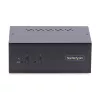 StarTech.com 2 prievadų dviejų monitorių DisplayPort KVM jungiklis, 4K 60Hz, 2x USB 5Gbps šakotuvas, 2x USB 2.0 HID prievadai, perjungimas klavišais ir mygtukais, atitinka TAA, 3 lygio ESD apsauga