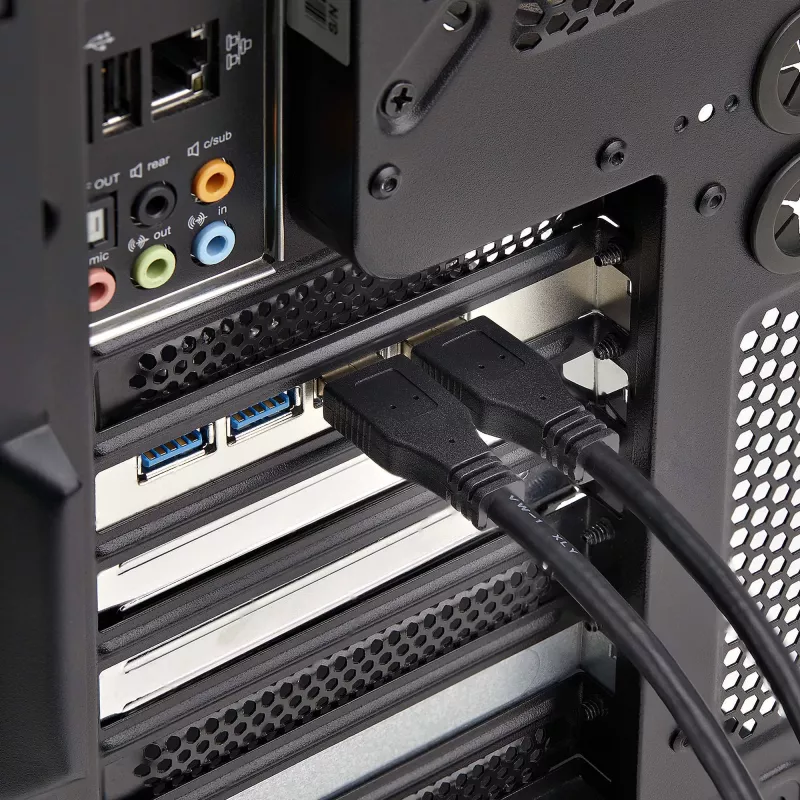 StarTech.com 4 prievadų USB PCIe kortelė, USB 3.2 5Gbps, PCI Express plėtimosi kortelė su 4 nepriklausomais USB valdikliais, 4x USB-A prievadai, Windows/macOS/Linux