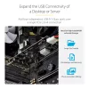 StarTech.com 4 prievadų USB PCIe kortelė, USB 3.2 5Gbps, PCI Express plėtimosi kortelė su 4 nepriklausomais USB valdikliais, 4x USB-A prievadai, Windows/macOS/Linux