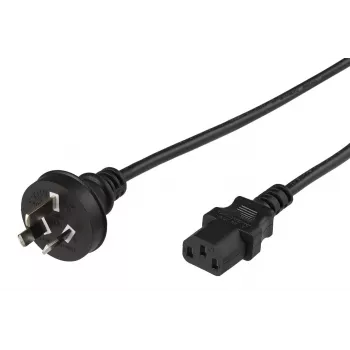 Microconnect PE010418AUSTRALIA maitinimo laidas 1,8 m, C13 jungtis, juodas
