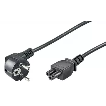 MicroConnect PE010810 maitinimo laidas, juodas, 1 m, C5 jungtis