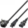 Microconnect PE011418 Y tipo maitinimo kabelis Schuko – 2× IEC (C13 + C5)