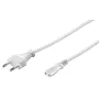 Microconnect PE030710W maitinimo laidas baltas 1 m C7 jungtis