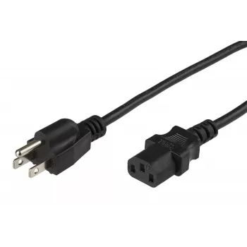 MicroConnect PE110440SJT-IT maitinimo laidas 4 m NEMA 5-15P C13 jungtis juoda