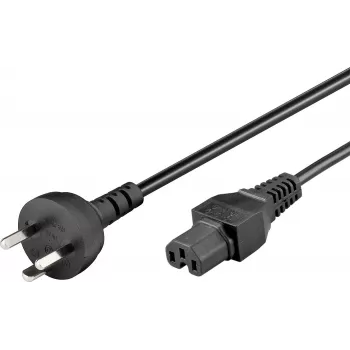 Microconnect PE130418 maitinimo laidas juodas 1,8 m C15 kištukas