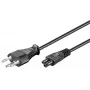 Microconnect PE160818 maitinimo laidas juodas 1,8 m J tipo kištukas C5 jungtis