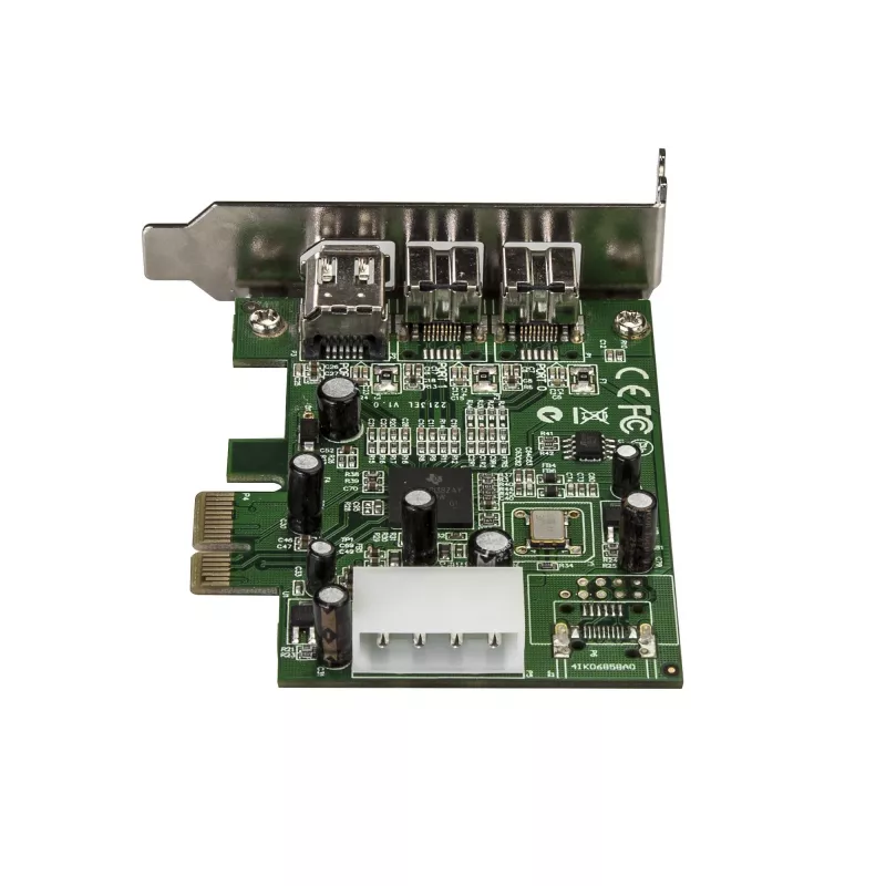StarTech.com 3 prievadų 2b 1a žemo profilio 1394 PCI Express FireWire kortelės adapteris