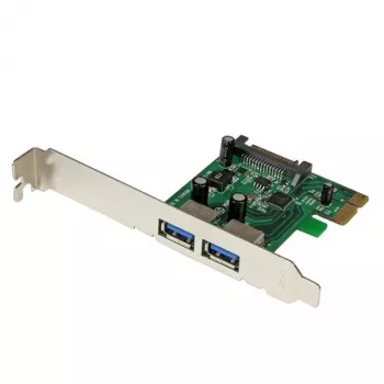 StarTech.com 2 prievadų PCI Express (PCIe) SuperSpeed USB 3.0 kortelės adapteris su UASP – SATA maitinimas