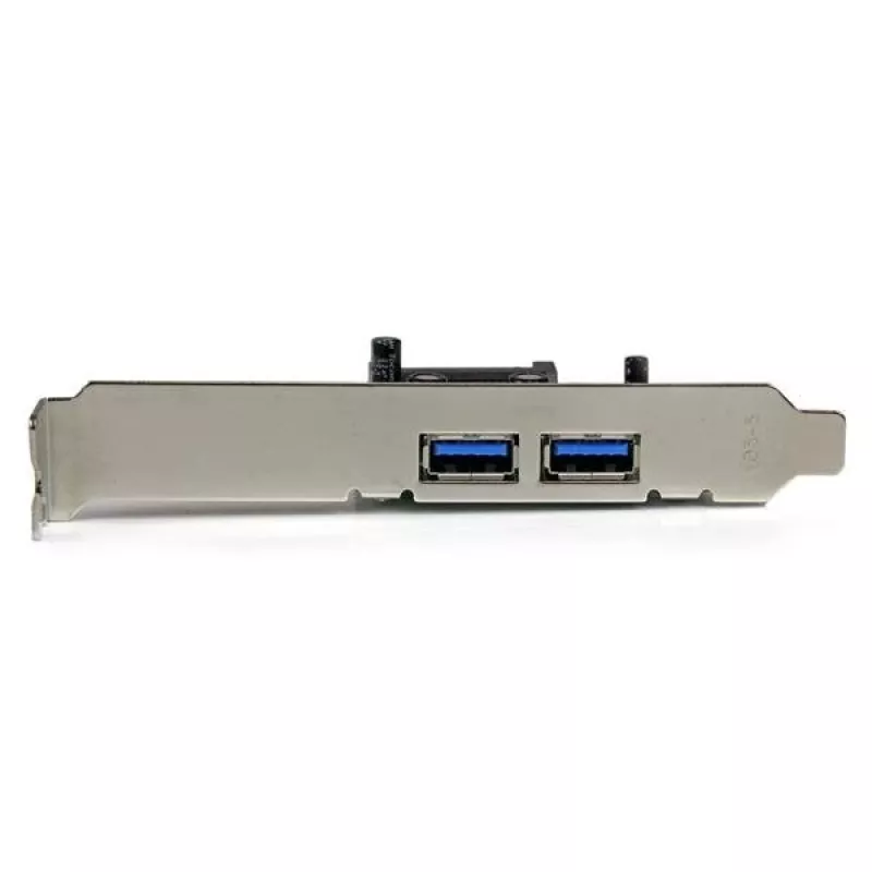 StarTech.com 2 prievadų PCI Express (PCIe) SuperSpeed USB 3.0 kortelės adapteris su UASP – SATA maitinimas