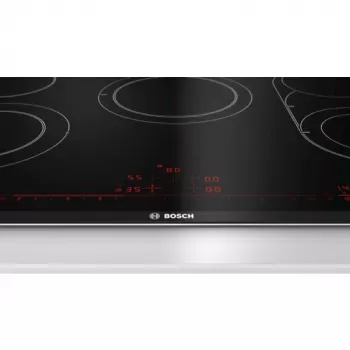 Bosch Serie 8 PKM875DP1D kaitlentė juoda, nerūdijantis plienas, įmontuojama keraminė kaitlentė 5 zonos