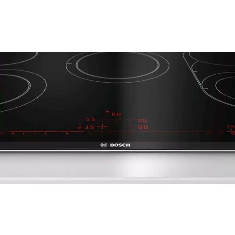 Bosch Serie 8 PKM875DP1D kaitlentė juoda, nerūdijantis plienas, įmontuojama keraminė kaitlentė 5 zonos