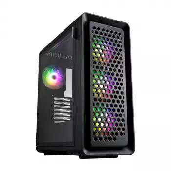 FSP CUT593P korpusas Full Tower mITX, mATX, ATX juodas ARGB