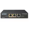 PLANET POE-E202 – 1 prievado PoE+ į 2 prievadų 802.3af/at Gigabit PoE pratęstuvas