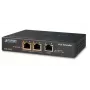 PLANET POE-E202 – 1 prievado PoE+ į 2 prievadų 802.3af/at Gigabit PoE pratęstuvas