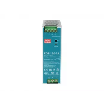LevelOne 24V DC pramoninis maitinimo šaltinis, 120W, DIN bėgelis