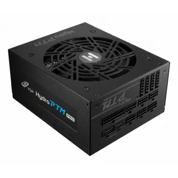 FSP Hydro PTM PRO 1350W maitinimo blokas ATX ATXV3.1 juodas, 1350 W, 110-240 V, 50/60 Hz, aktyvus, 20 W, 1350 W