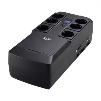 FSP NanoFit 800 nepertraukiamo maitinimo šaltinis (UPS) Atsarginis (Offline) 0.8 kVA 480 W 6 AC lizdai