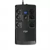 FSP NanoFit 800 nepertraukiamo maitinimo šaltinis (UPS) Atsarginis (Offline) 0.8 kVA 480 W 6 AC lizdai
