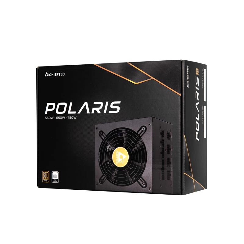 Chieftec Polaris maitinimo blokas 550 W 20+4 pin ATX PS/2 juodas