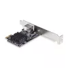 StarTech.com 1 prievado 5G gigabitinė PCIe tinklo adapterio kortelė, 5G/2.5G/1G/100M/10M PCI Express LAN kortelė, Realtek RTL8126, Windows ir Linux, TAA atitikties