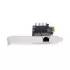 StarTech.com 1 prievado 5G gigabitinė PCIe tinklo adapterio kortelė, 5G/2.5G/1G/100M/10M PCI Express LAN kortelė, Realtek RTL8126, Windows ir Linux, TAA atitikties