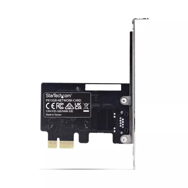StarTech.com 1 prievado 5G gigabitinė PCIe tinklo adapterio kortelė, 5G/2.5G/1G/100M/10M PCI Express LAN kortelė, Realtek RTL8126, Windows ir Linux, TAA atitikties