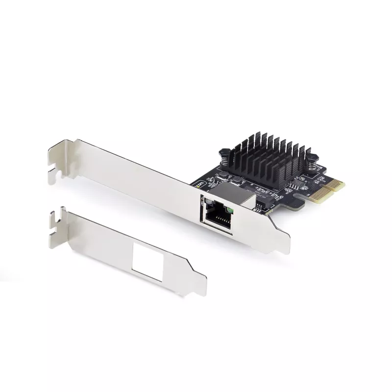 StarTech.com 1 prievado 5G gigabitinė PCIe tinklo adapterio kortelė, 5G/2.5G/1G/100M/10M PCI Express LAN kortelė, Realtek RTL8126, Windows ir Linux, TAA atitikties