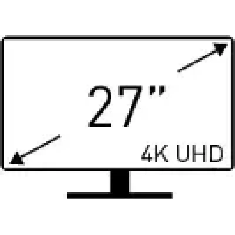 MSI Pro MP273U kompiuterio monitorius 68,6 cm (27 col.) 3840 x 2160 pikselių 4K Ultra HD juodas