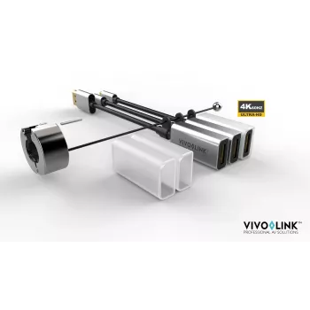 Vivolink PROADRING7S adapterio žiedas DisplayPort + Mini DisplayPort + USB Type-C į 3 x HDMI