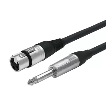 Vivolink PROAUDXLRFJACK3 garso kabelis 3 m XLR 6,35 mm juodas