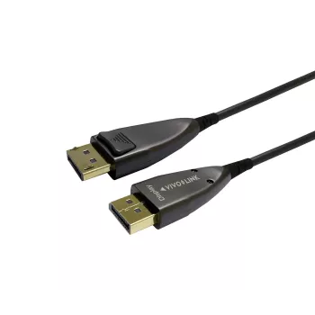 Vivolink PRODPOP50 DisplayPort optinis kabelis 50 m Juodas