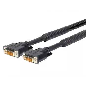 Vivolink PRODVIAM10 DVI-D laidas 10 m, juodas, šarvuotas