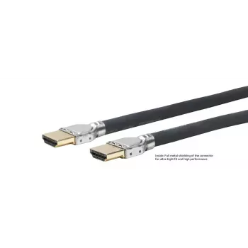 Vivolink Pro HDMI 2.1 laidas, 8K, 120Hz, 48 Gb/s, 1,5m, juodas