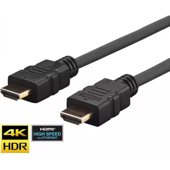 Vivolink PROHDMIHD0.25 HDMI kabelis 0,25 m HDMI A tipas (Standartinis) Juodas