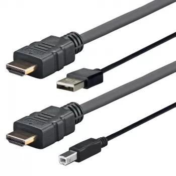 Vivolink PRO HDMI su USB 2.0 A/B (AMP) 2m 4096x2160 Juoda