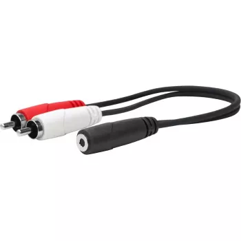 Vivolink PROMJFRCAM0.2 garso laidas 0,2 m 3,5mm 2 x RCA juodas